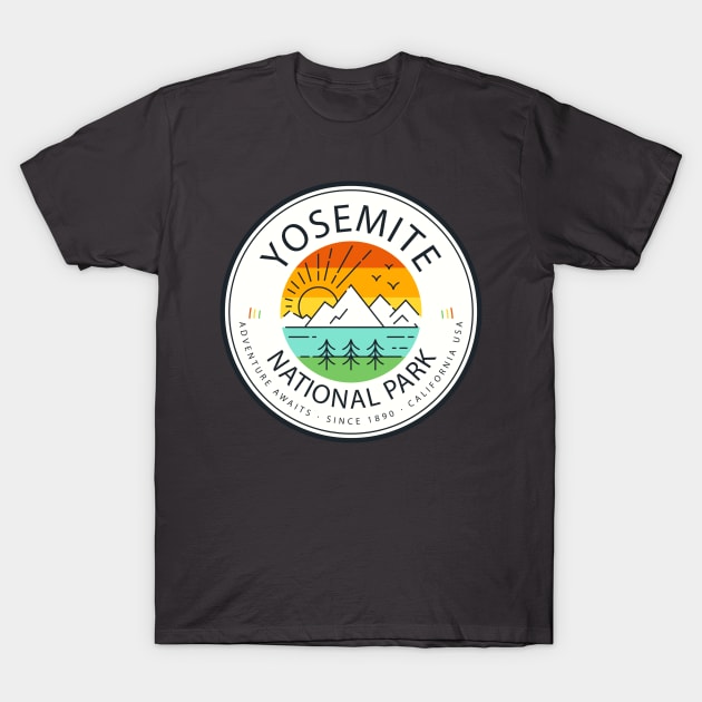 Yosemite National Park T-Shirt by roamfree